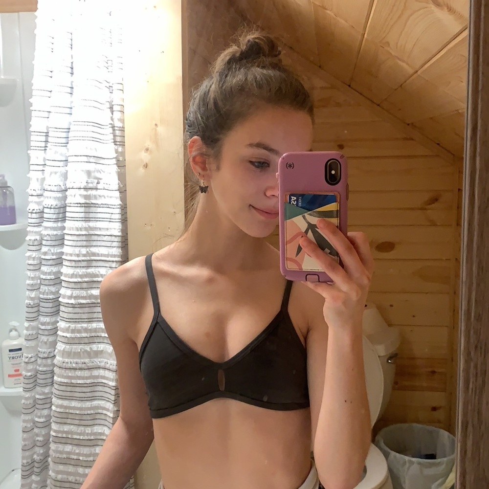 Dark Green Jolyn Bikini Top